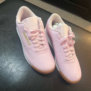 Pink retro Reebok